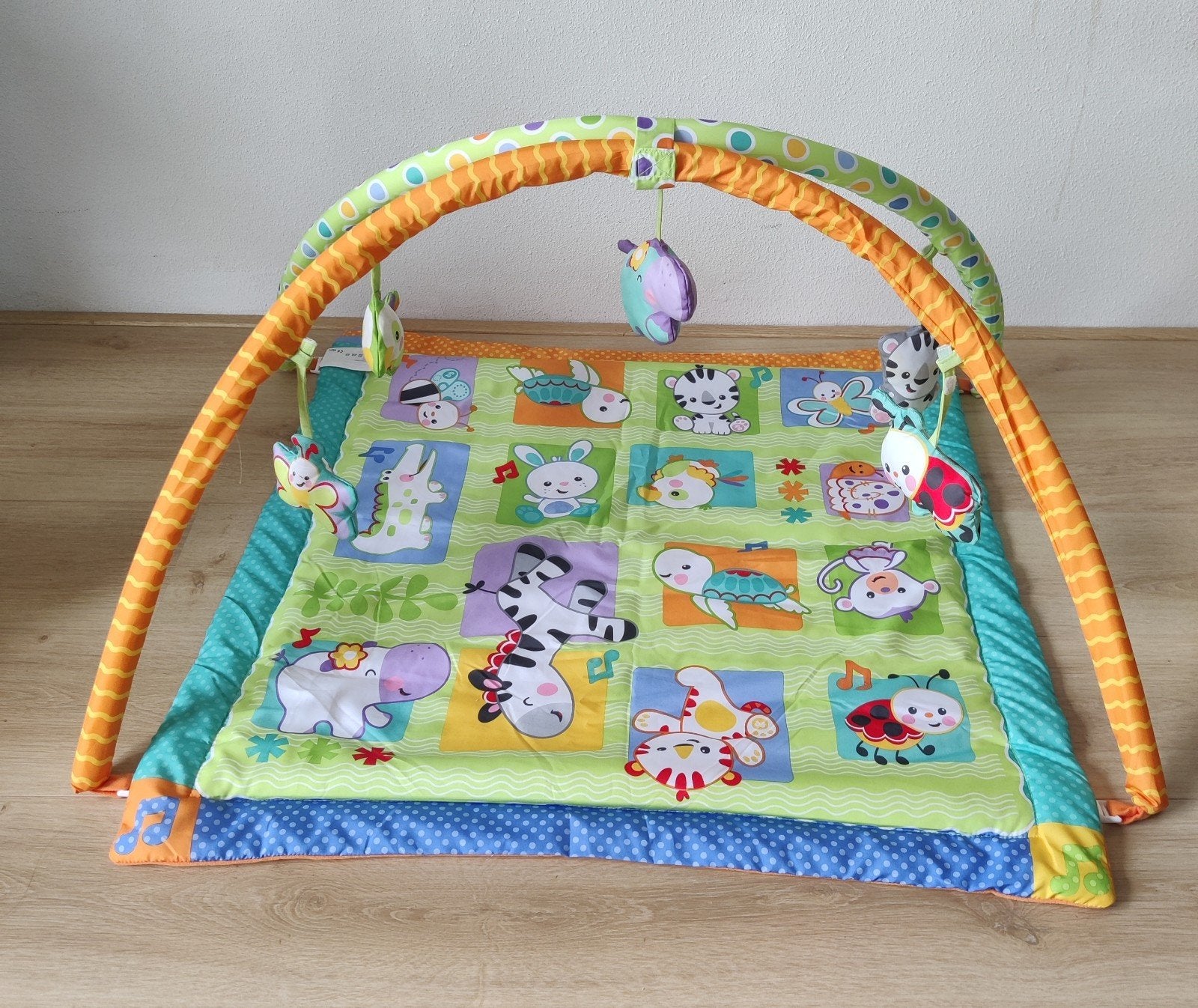 Speelkleed met babygym en speeltjes, Ophalen, Gebruikt