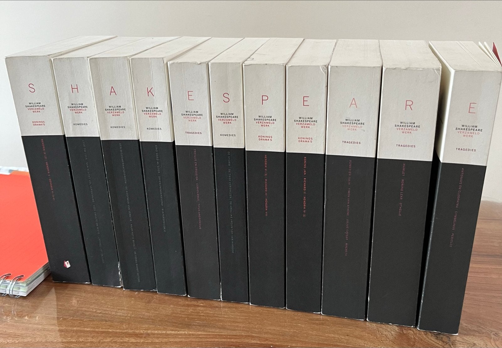 William Shakespeare - Verzameld Werk - 11 delen, Boeken, Literatuur, Gelezen, Nederland, Ophalen of Verzenden