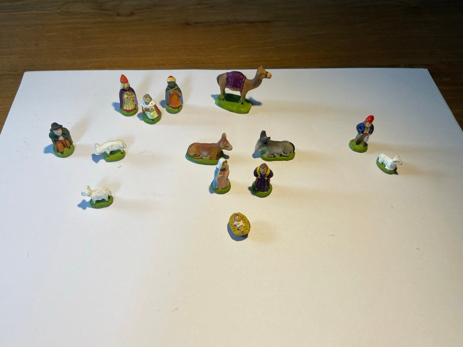 Marcel Carbonel Santons Miniatuur Kerststal Figuren, Verzamelen, Ophalen of Verzenden, Gebruikt