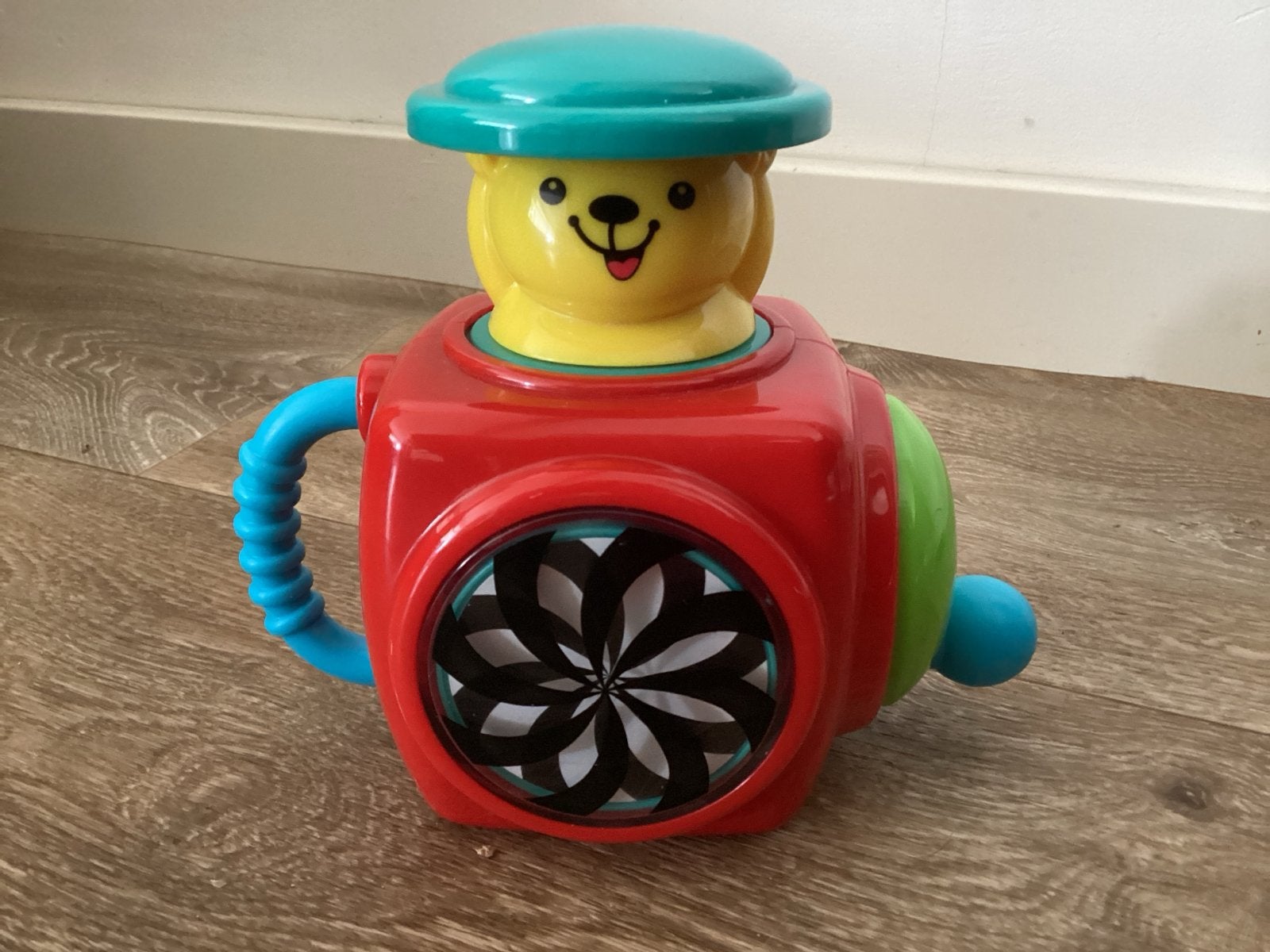 Playgo Activiteitenkubus Jack-in-the-box, Ophalen of Verzenden, Zo goed als nieuw, Overige typen, Met geluid