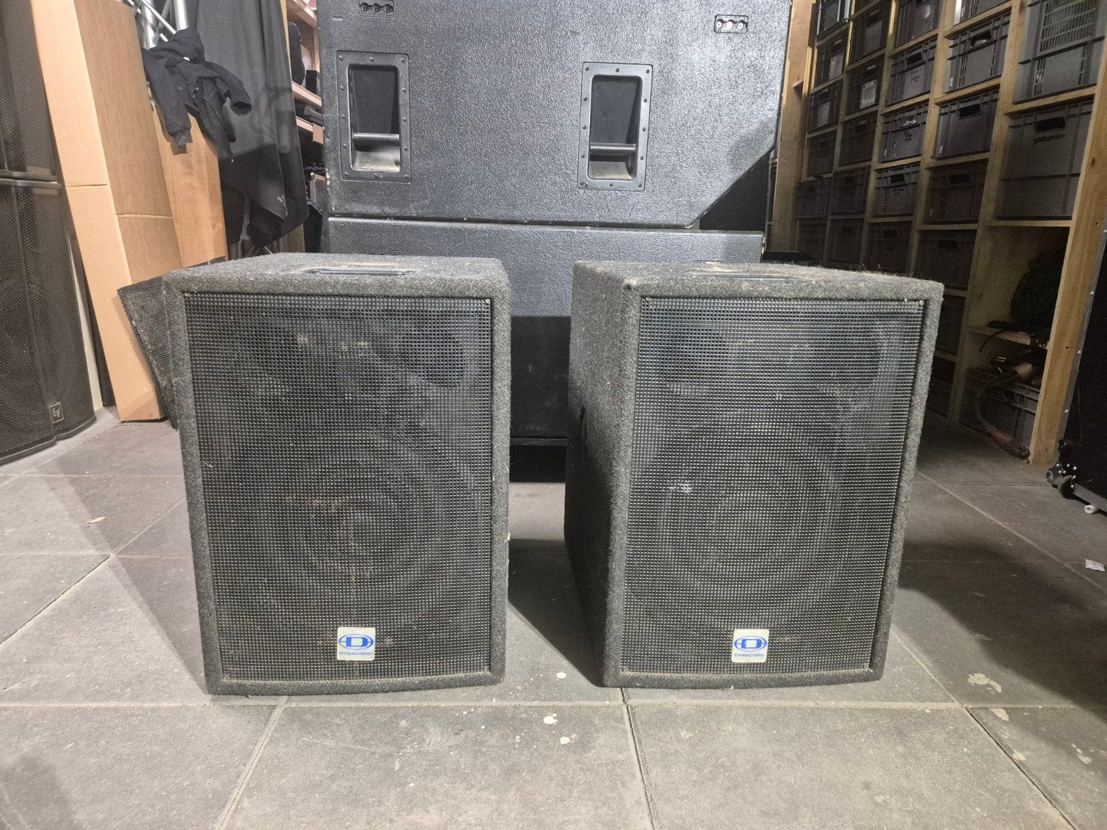 Dynacord C 15 SUB - 15 inch subwoofer (2 stuks), Audio, Tv en Foto, Luidsprekers, Gebruikt, Subwoofer, Ophalen, 150 watt of meer