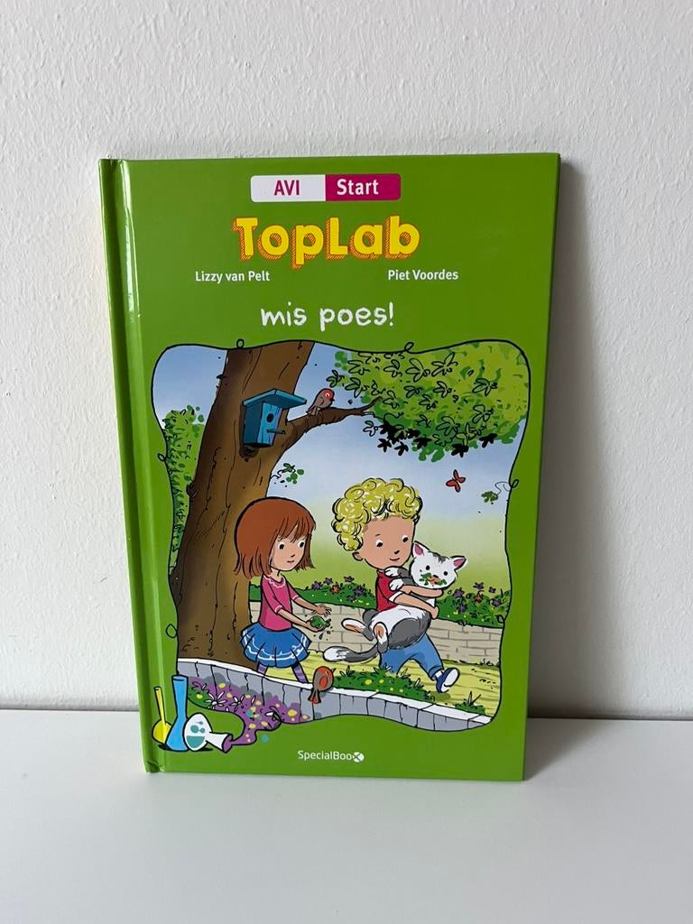 AVI Start TopLab Mis poes !  Lizzy van Pelt, Boeken, Ophalen, Zo goed als nieuw, Fictie algemeen
