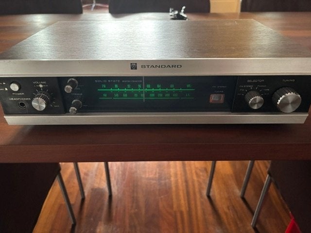Standard SR-207W Receiver Vintage, Overige merken, Gebruikt, Ophalen of Verzenden, Minder dan 60 watt