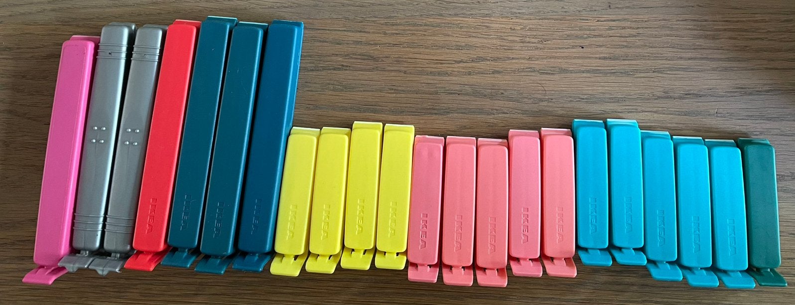 IKEA Bevara zakclips Afsluitclips bewaarclips houdbaarheid, Ophalen of Verzenden