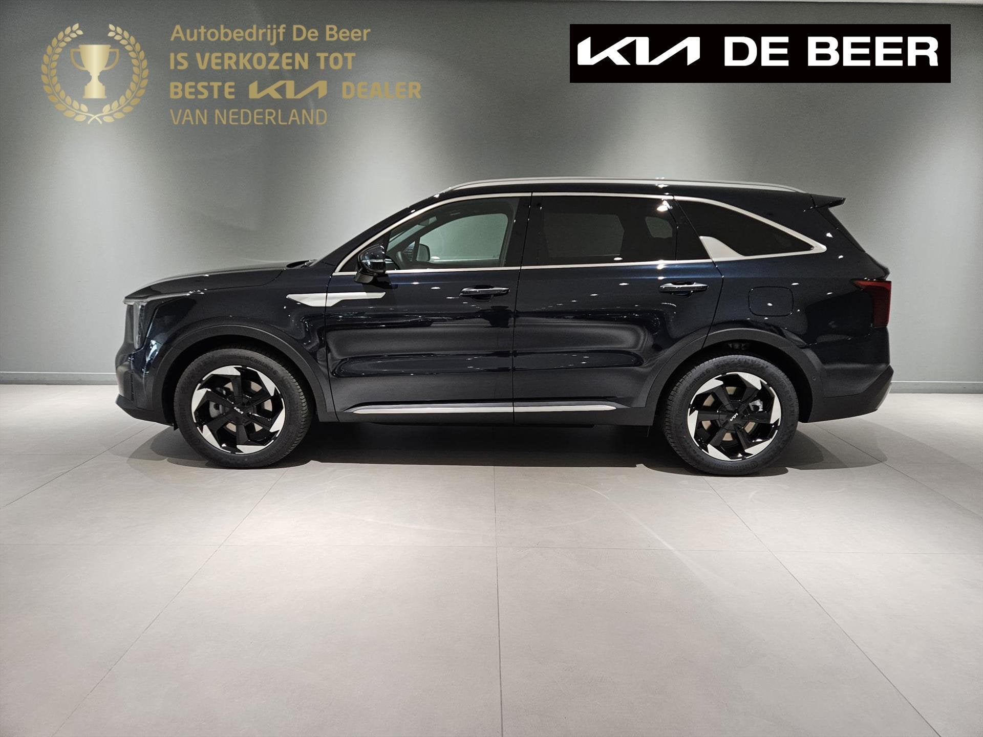Kia Sorento 1.6 T-GDi 253pk Plug-in Hybrid Aut AWD Executive, Auto's, Kia, Automaat, 2005 kg, Zwart, 4 cilinders