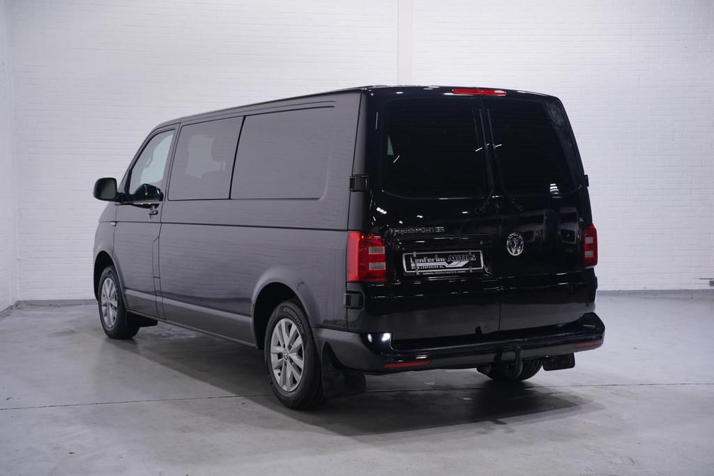 Volkswagen Transporter 2.0 TDI 150 pk Dubbel Cabine DSG Aut., Auto's, Bestelauto's, Stof, Gebruikt, 4 cilinders, 150 pk