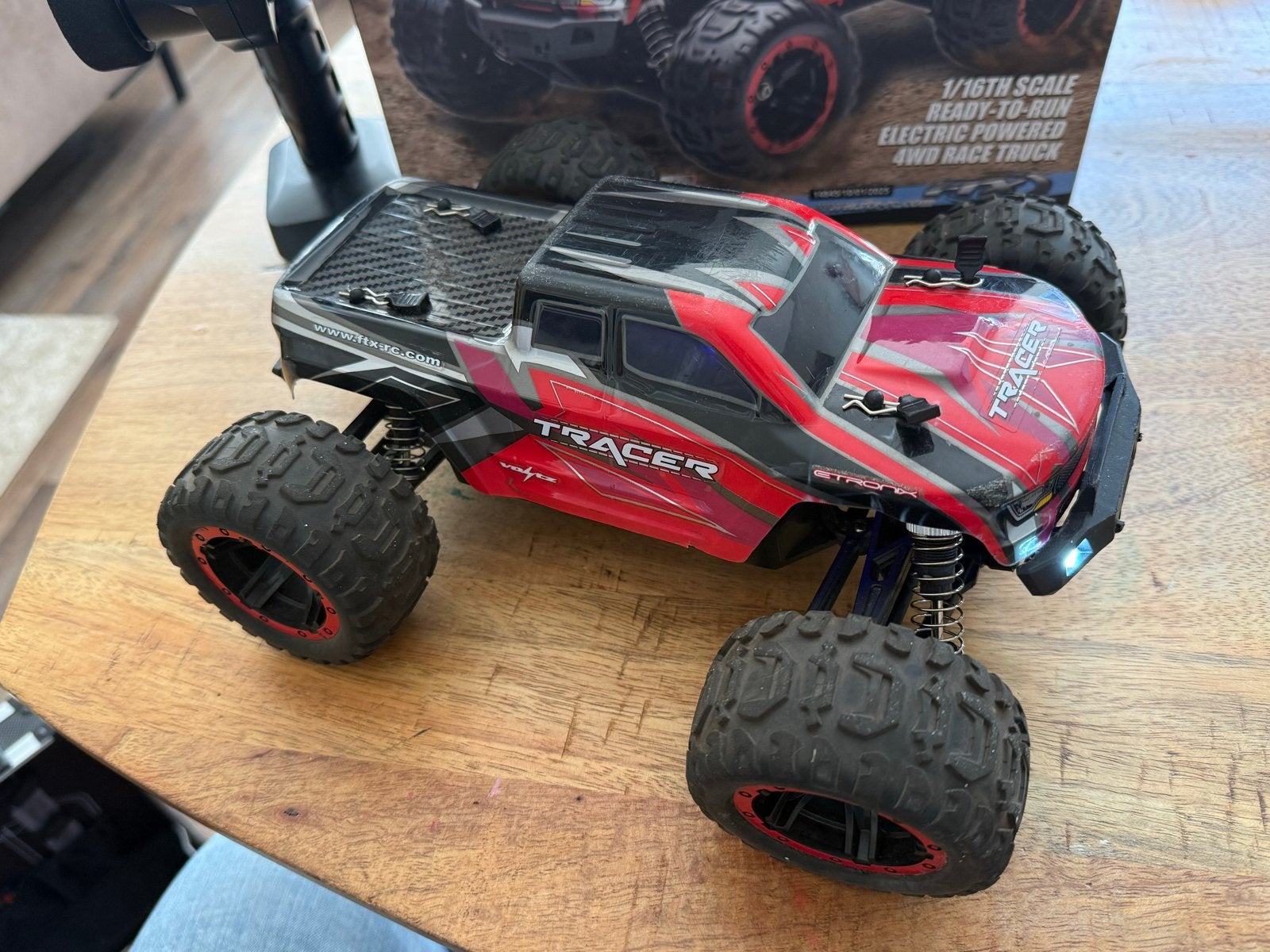 RC Auto FTX Tracer, Gebruikt, Auto offroad, Schaal 1:16, RTR (Ready to Run)