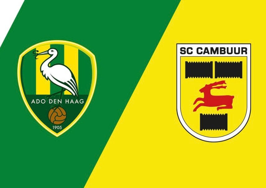 Adodenhaag -cambuur 1 kaartje over op de lange zijde vak N, Eén persoon