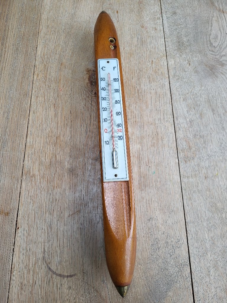Thermometer met paardenhaar, Ophalen