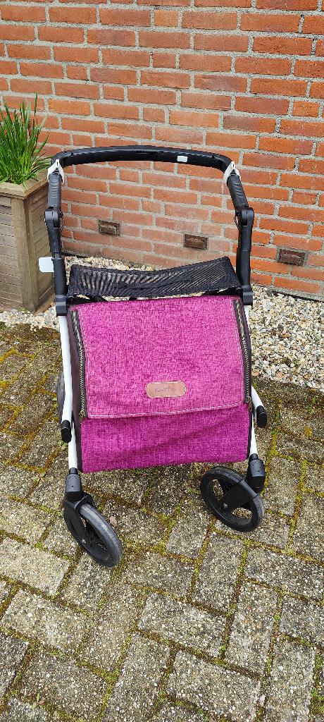 Inklapbare lichtgewicht rollator met opbergruimte, Ophalen, Lichtgewicht, Gebruikt