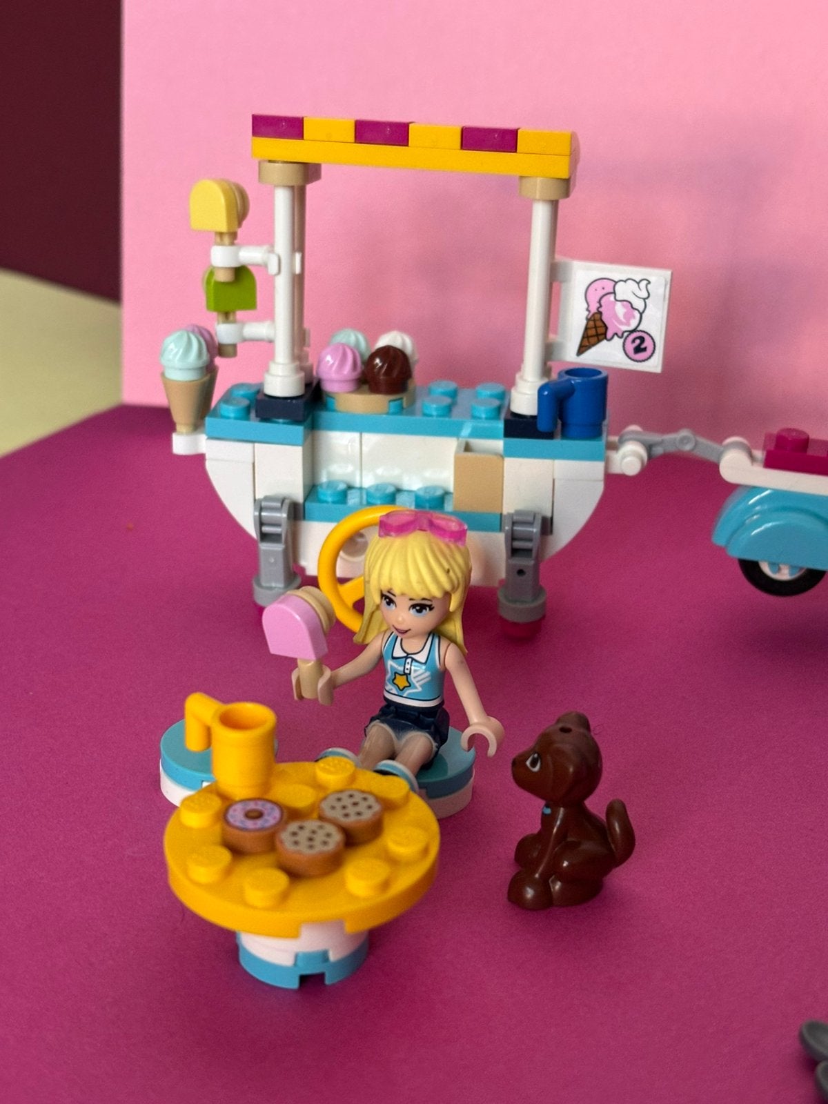 LEGO FRIENDS IJSCOKRAAM NR 41389, Kinderen en Baby's, Speelgoed | Duplo en Lego, Ophalen of Verzenden, Zo goed als nieuw