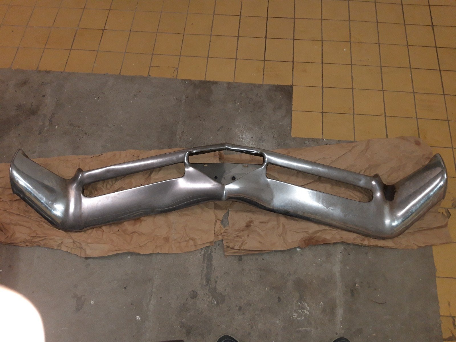 Buick Riviera 1966-1967 Voorbumper - Origineel Onderdeel, Auto-onderdelen, Ophalen, Gebruikt, Voor, Buick
