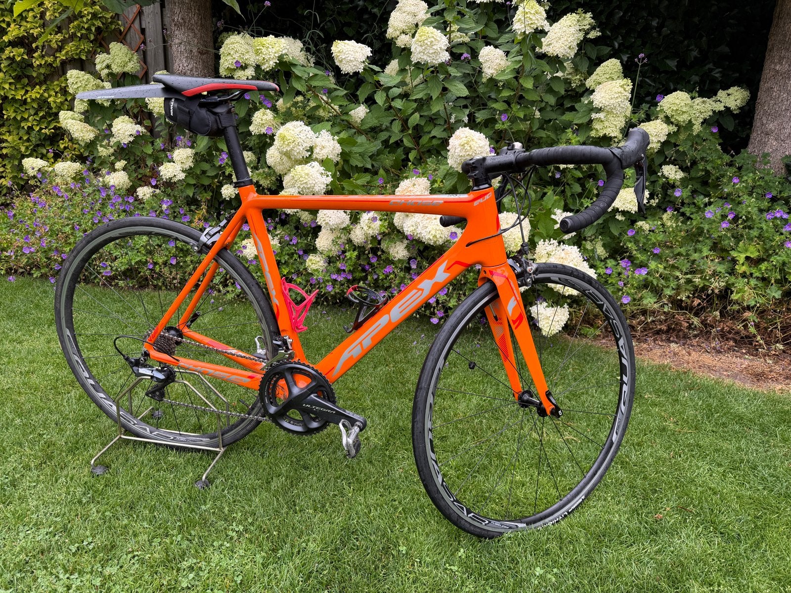 Carbon Apex Chase Evo 2 Racefiets Ultegra afwerking compact, 28 inch, Gebruikt, Aluminium, Meer dan 20 versnellingen