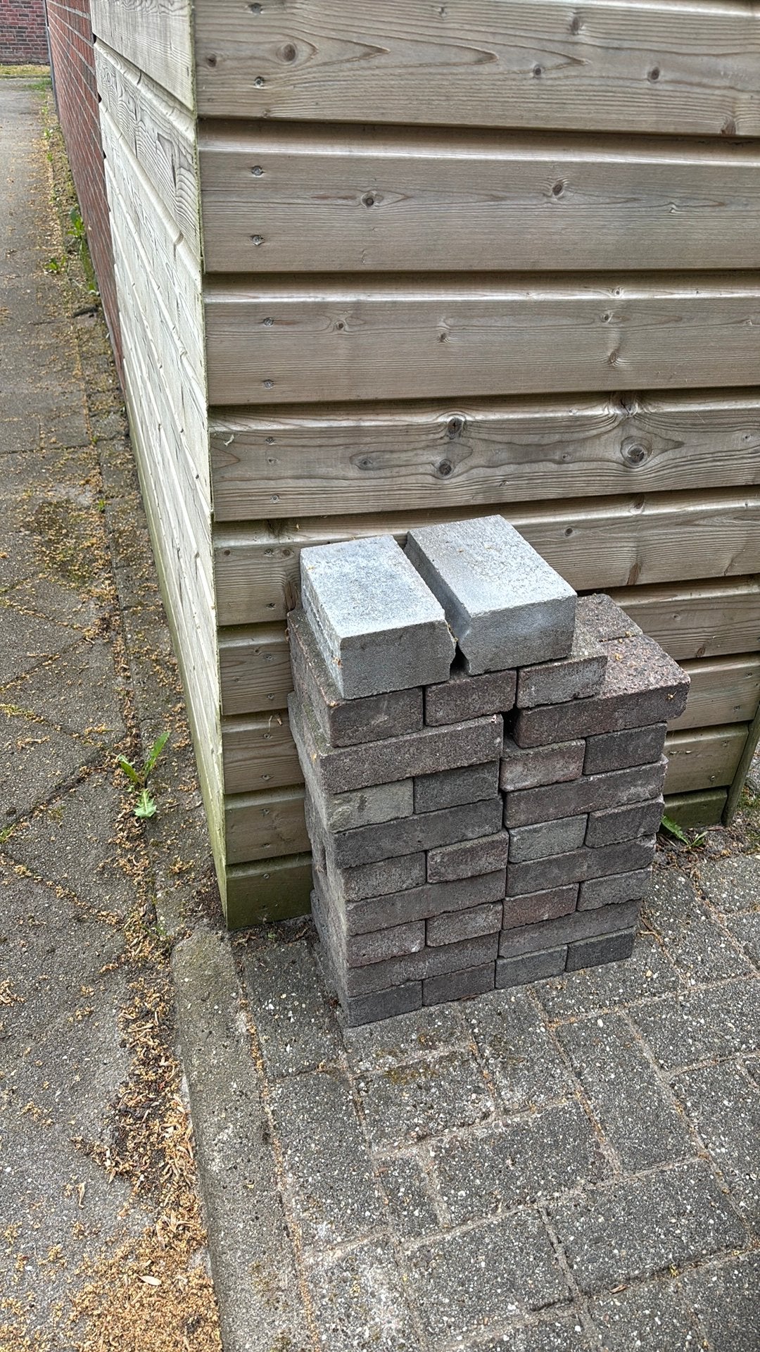 Gratis klinkers (kleine hoeveelheid), Ophalen, Beton, Klinkers