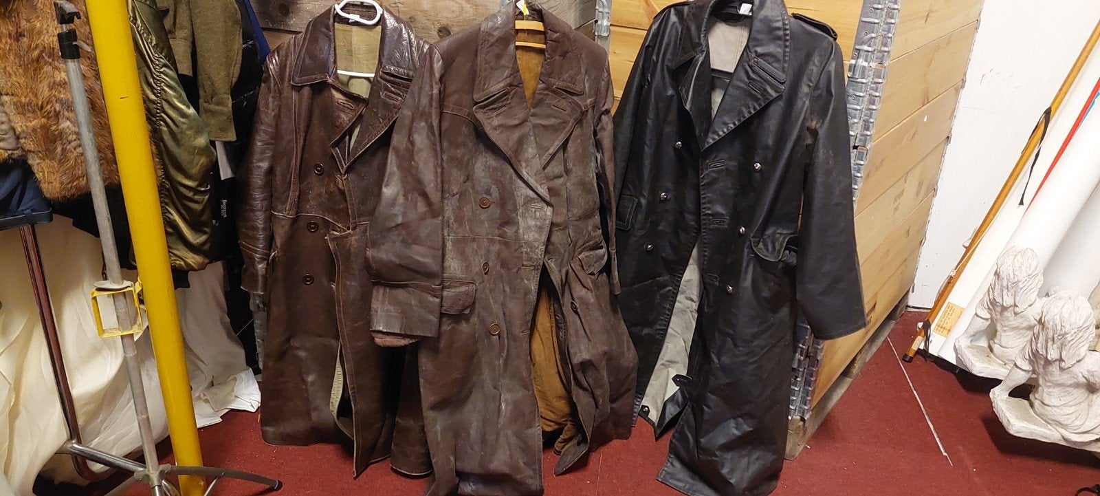 Vintage Leren Jas - Klassieke Stijl, Antiek en Kunst, Antiek | Kleding en Accessoires, Ophalen