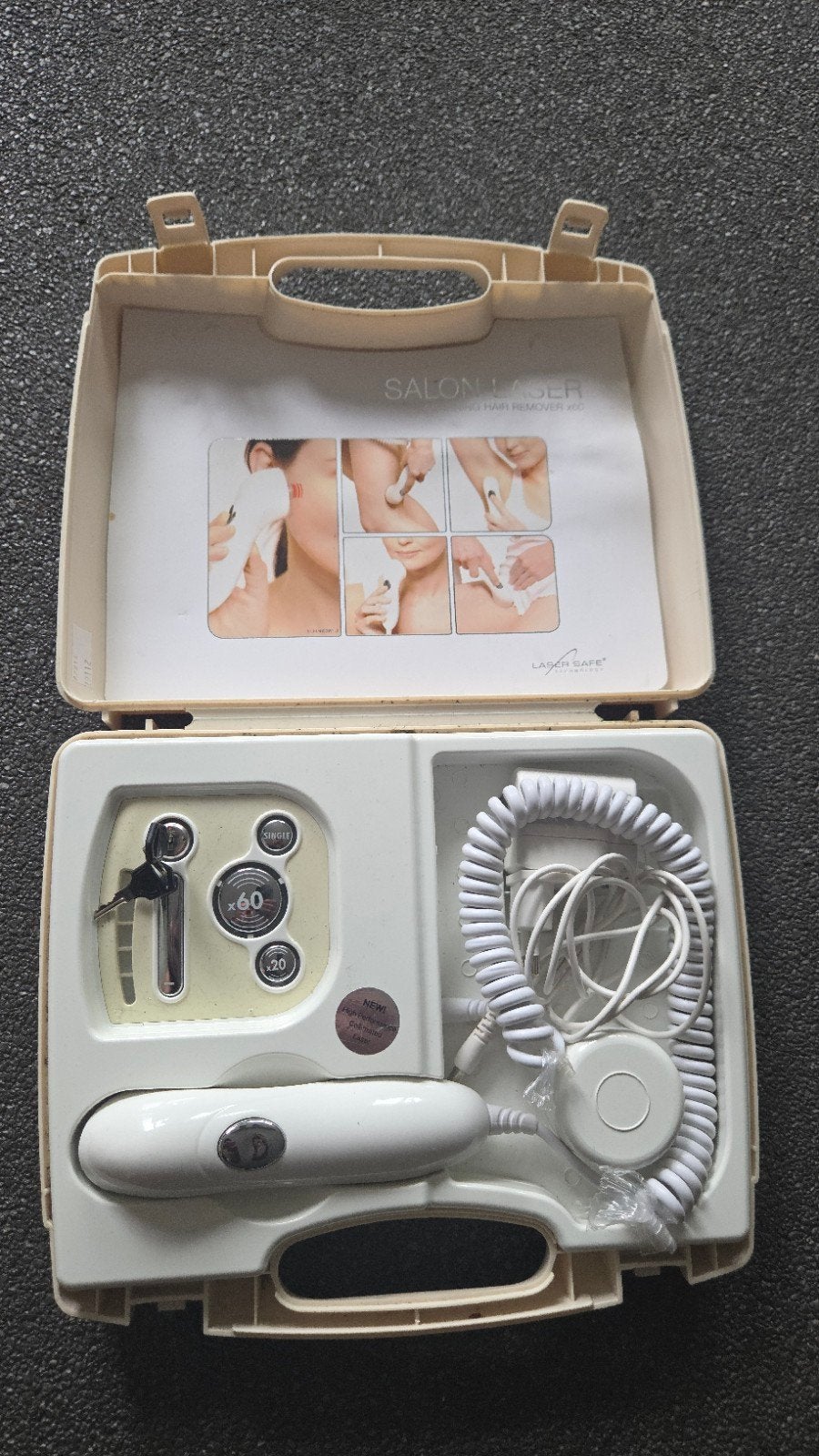 Rio Salon Laser Scanning Hair Remover x60 Ontharingsapparaat, Ophalen of Verzenden, Zo goed als nieuw, Scheren en Epileren