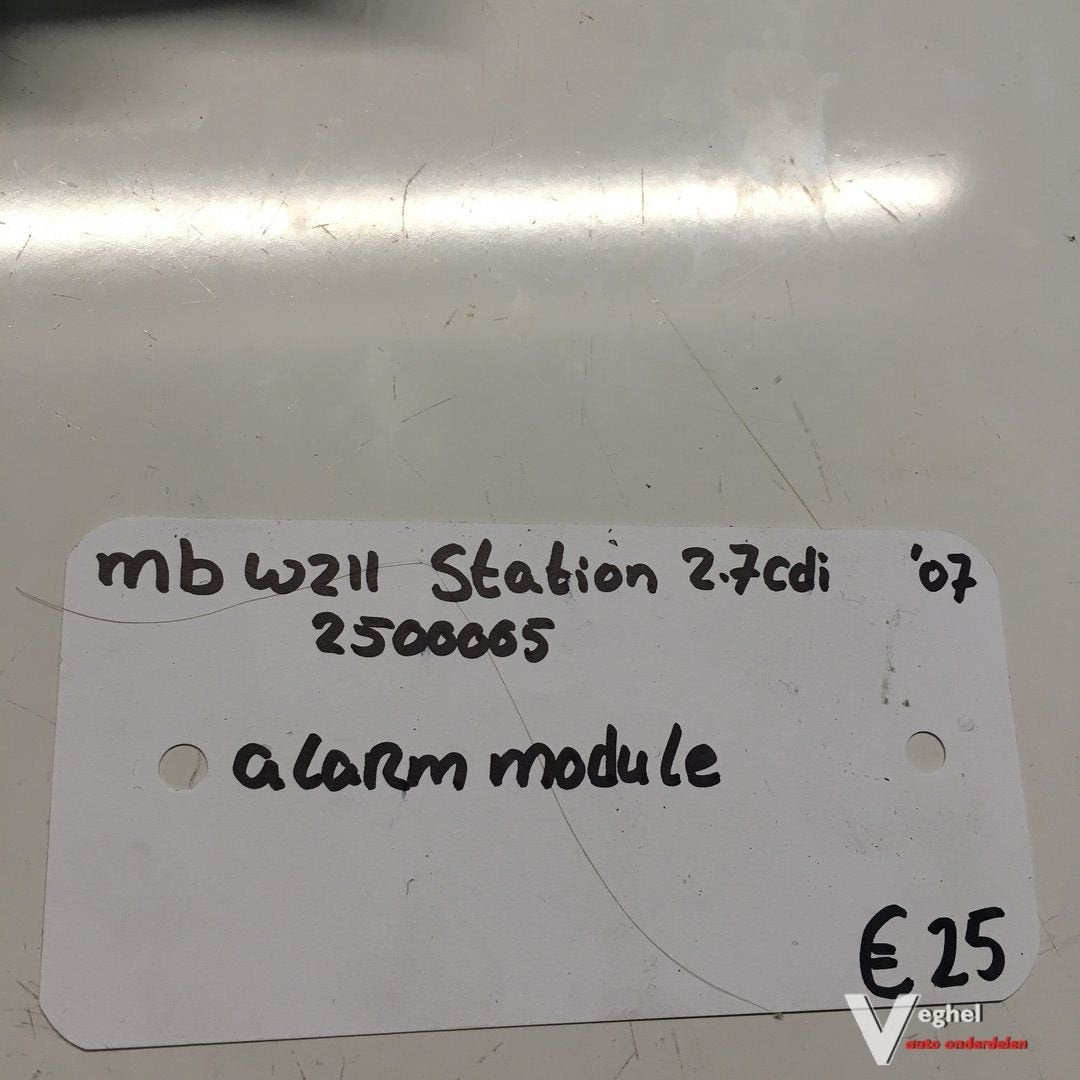 Mercedes W211 Station 2.7 cdi 2007    2500005  Alarm Module, Gebruikt, -, -, Ophalen of Verzenden