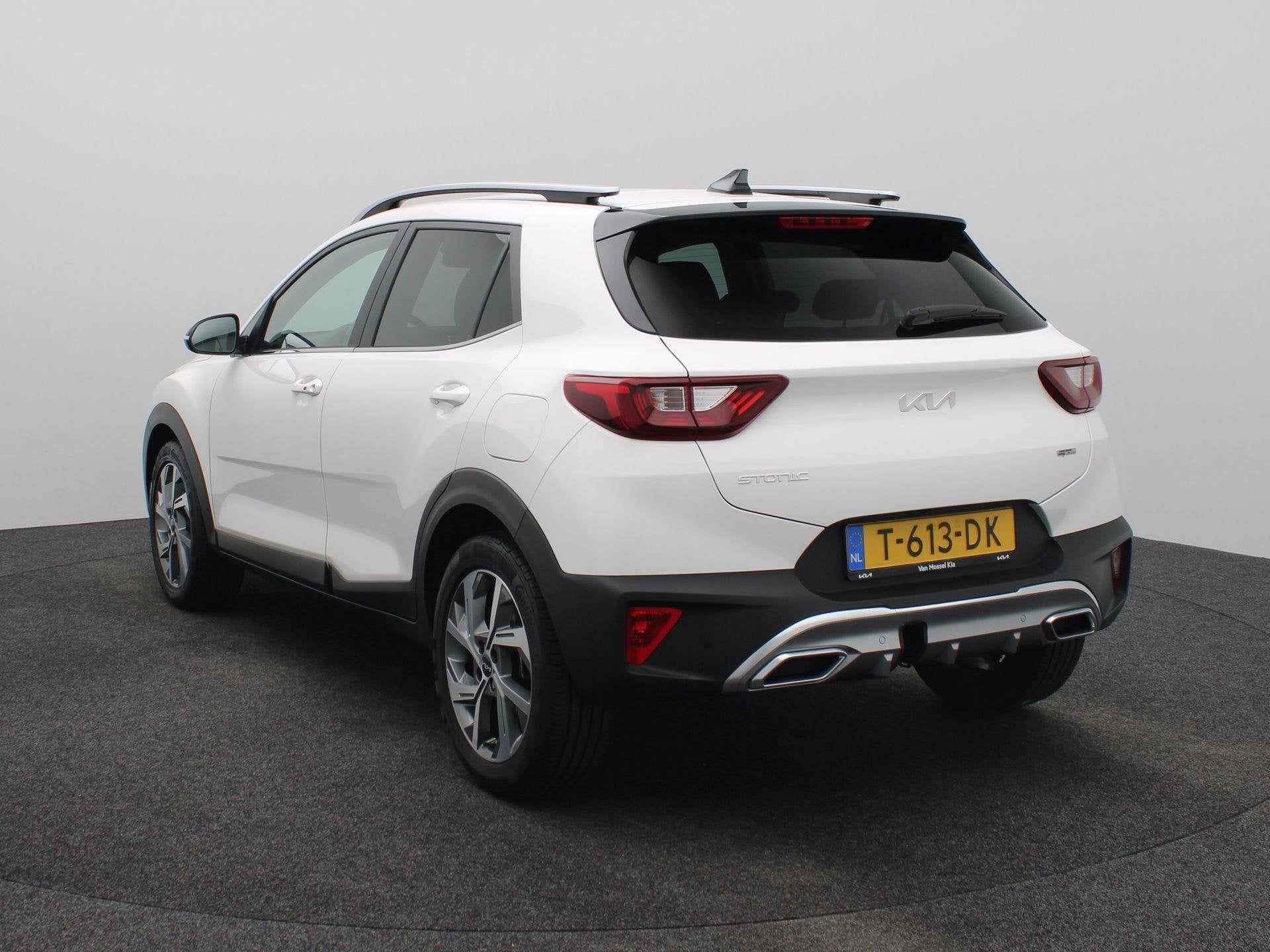 Kia Stonic 1.0 T-GDi MHEV GT-Line | Clima | Stoel- & Stuurve, Auto's, Kia, 12 maanden, Gebruikt, Euro 6, Leder en Stof