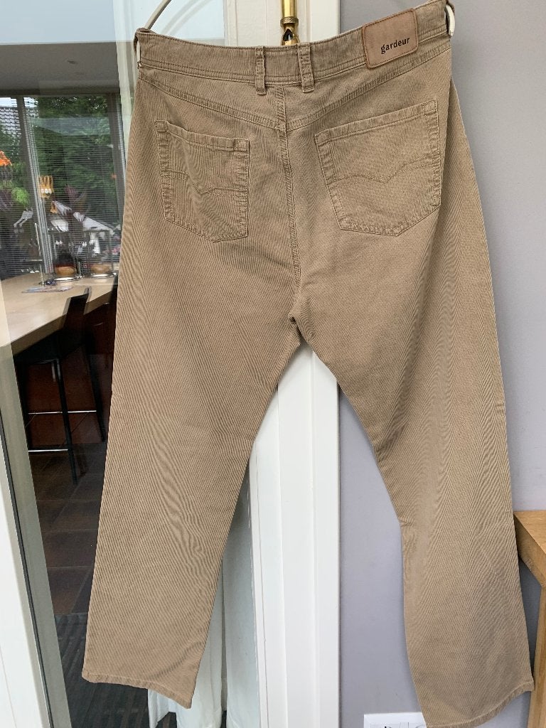Herenpantalon, Kleding | Heren, Broeken en Pantalons, Verzenden, Beige, Zo goed als nieuw, Gardeur
