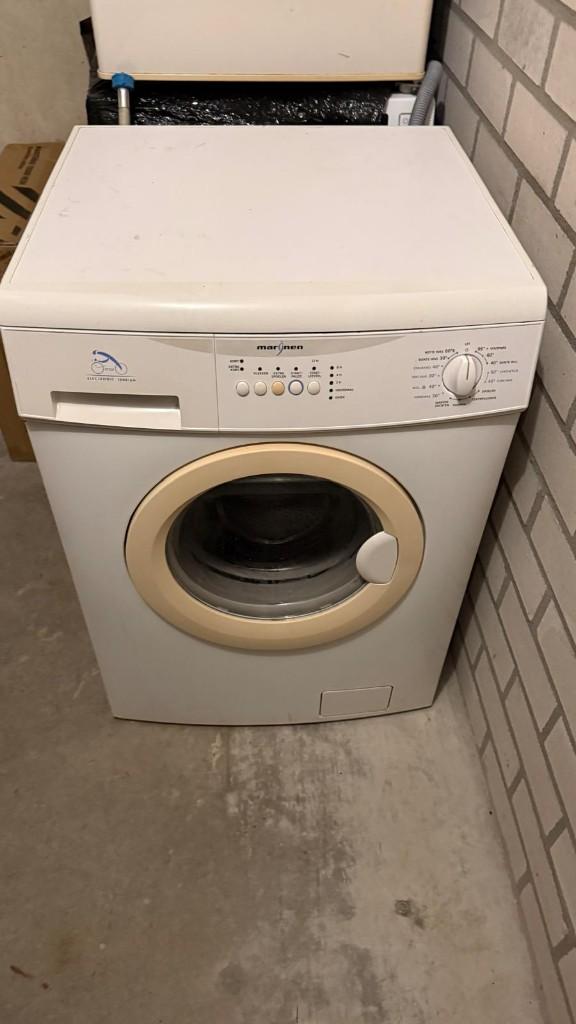 Marinen wasmachine, zo goed als nieuw, Witgoed en Apparatuur, Wasmachines, Ophalen, Zo goed als nieuw, 1200 tot 1600 toeren, 85 tot 90 cm