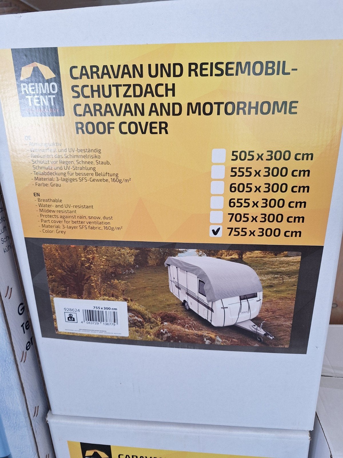 Camper en Caravan dakhoes 755x300cm, Caravans en Kamperen, Ophalen of Verzenden, Nieuw