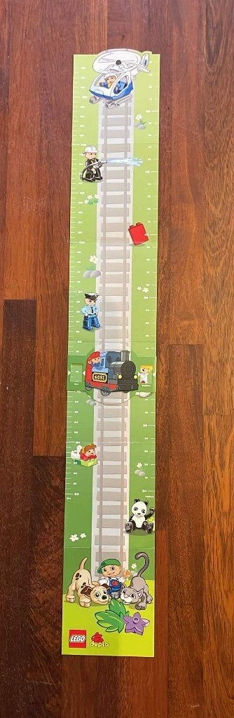 Lego groeimeter, Kinderen en Baby's, Ophalen of Verzenden, Nieuw, Ophangbaar, Wanddecoratie