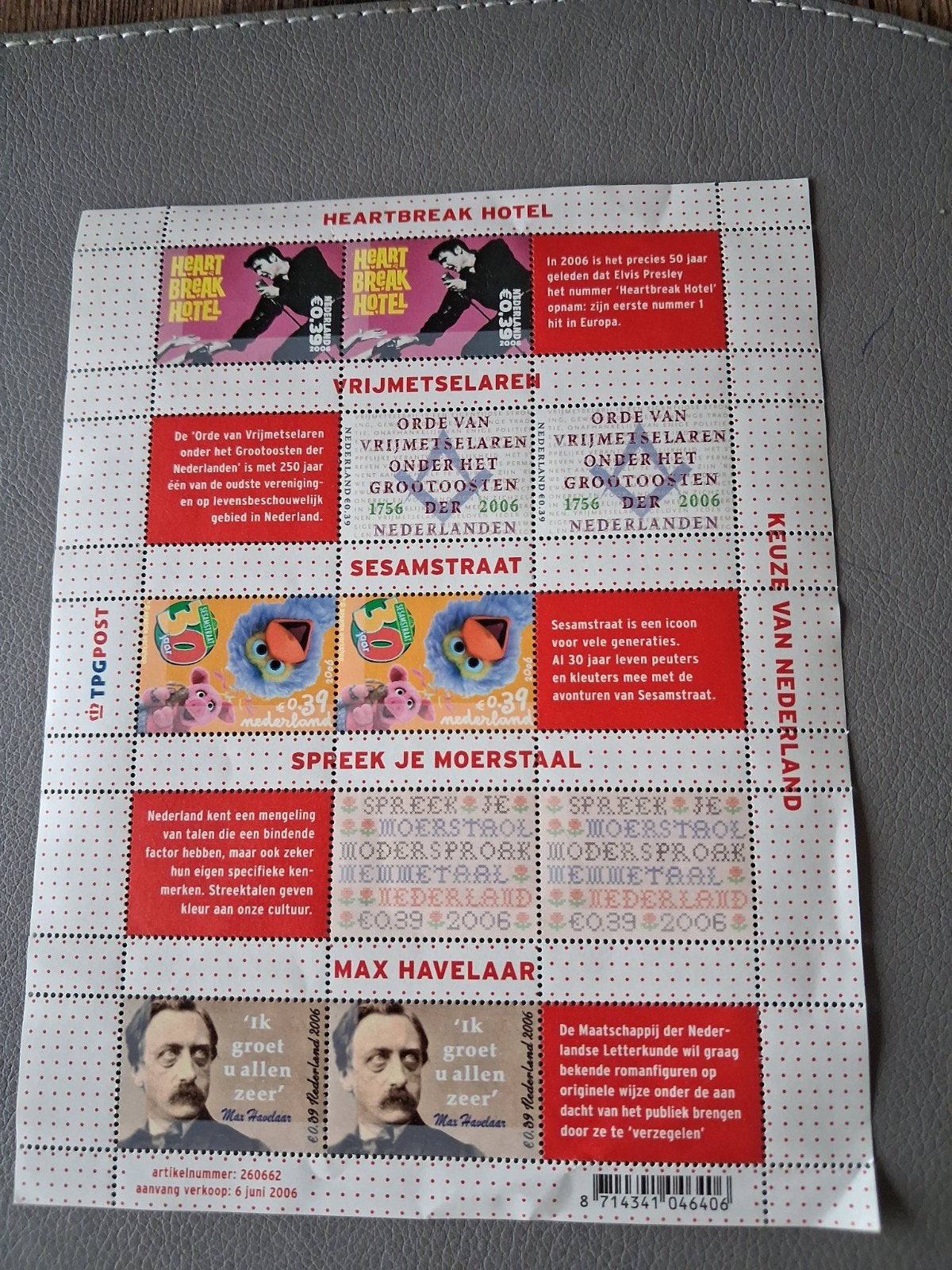 blok 10 zegels keuze van Nederland, Postzegels en Munten, Postzegels | Nederland, Verzenden, Na 1940, Postfris