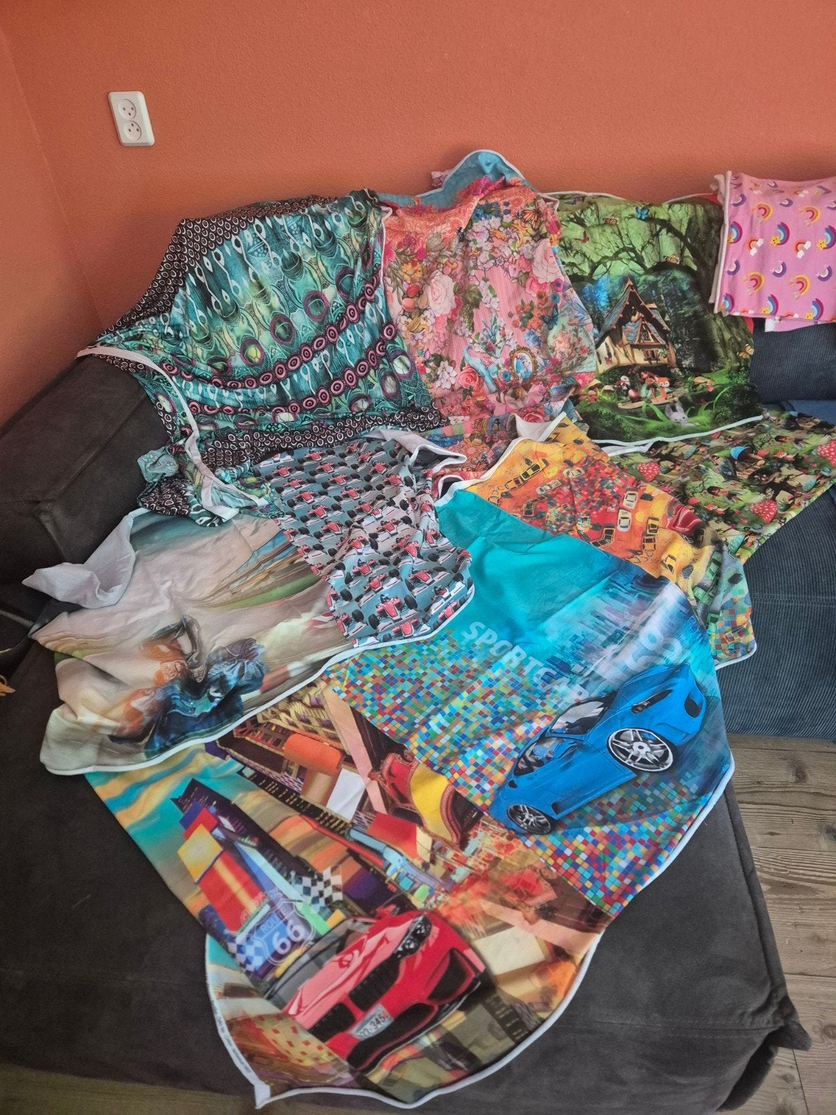 Grote partij stoffen, Ophalen, Overige kleuren, 120 cm of meer, Nieuw