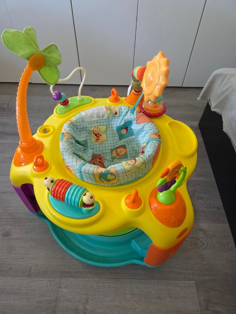 Bright Starts speeltafel met diverse speelelementen, Kinderen en Baby's, Speelgoed | Babyspeelgoed, Ophalen, Gebruikt, Overige typen