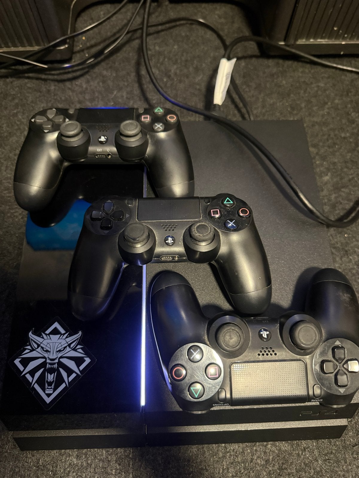 PlayStation 4 Original met 3 controllers en 500GB opslag, Ophalen, Original, Met 3 controllers of meer, 500 GB