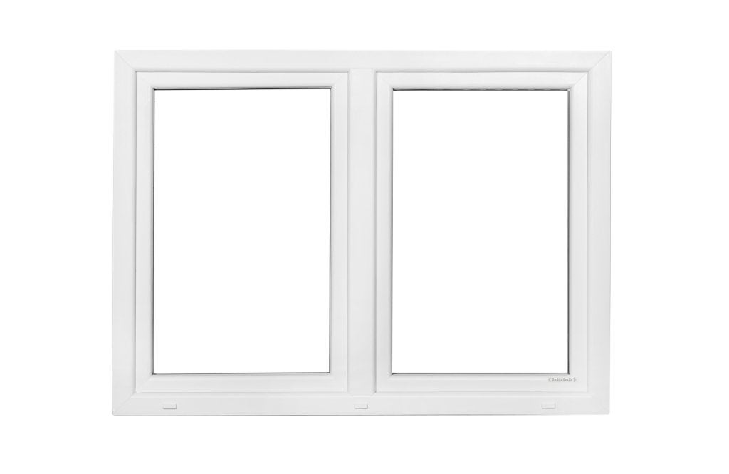 Kunststof Draaikiep draaikiep b150 x h110 RAL 7016 / 9016, Kunststof, Raamkozijn, Niet ingevuld, Nieuw