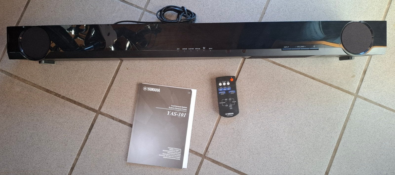 Yamaha Soundbar YAS-101 - Zeer goede staat, Ophalen, Zo goed als nieuw
