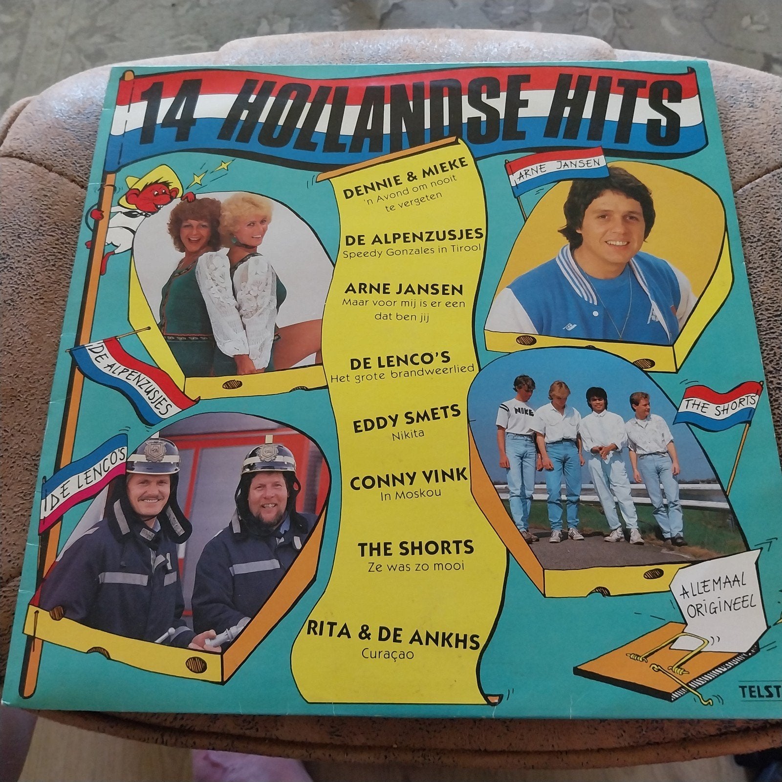 14 Hollandse Hits LP - Diverse Artiesten (Telstar), Cd's en Dvd's, Cd's | Nederlandstalig, Ophalen of Verzenden, Gebruikt, Volksmuziek