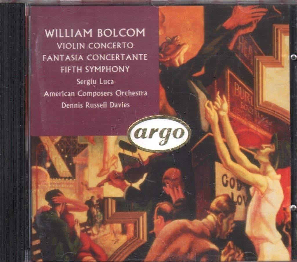 william bolcom violin concerto, Verzenden, Modernisme tot heden, Zo goed als nieuw, Orkest of Ballet