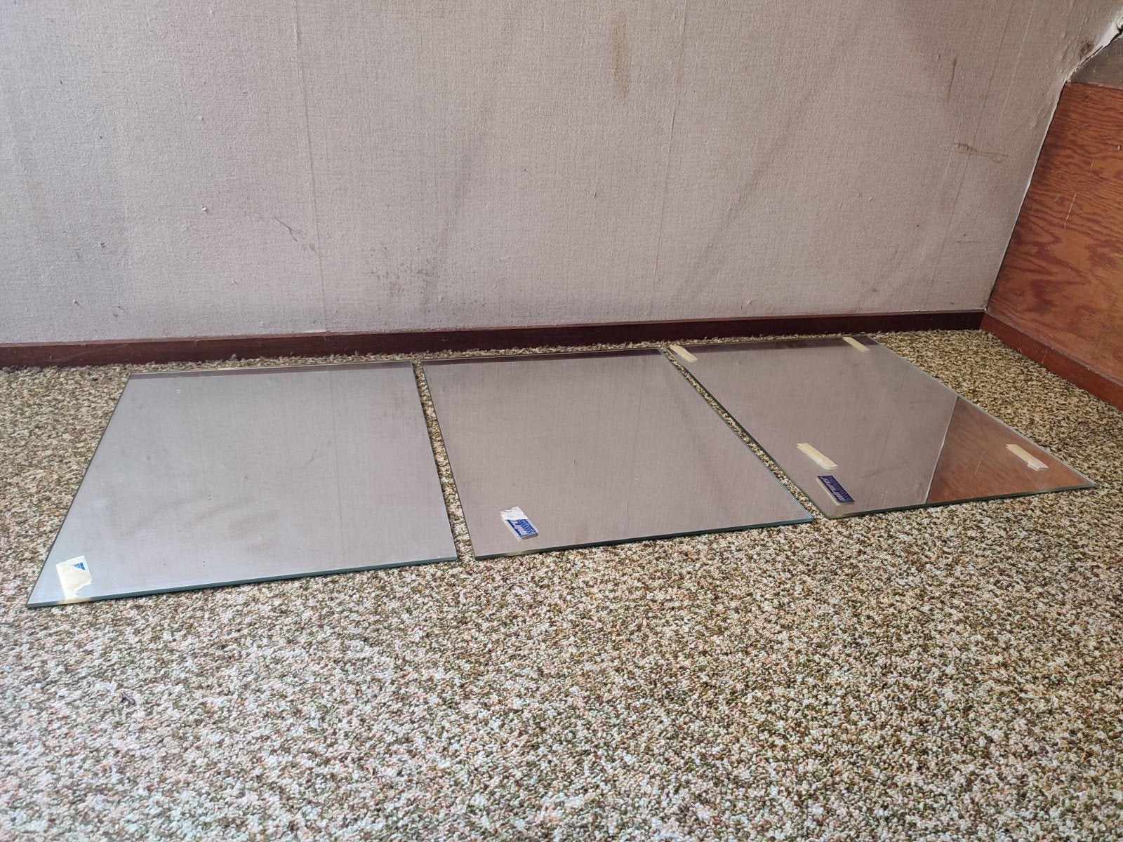 3 spiegels, Huis en Inrichting, Ophalen, Minder dan 50 cm, Nieuw, Minder dan 100 cm