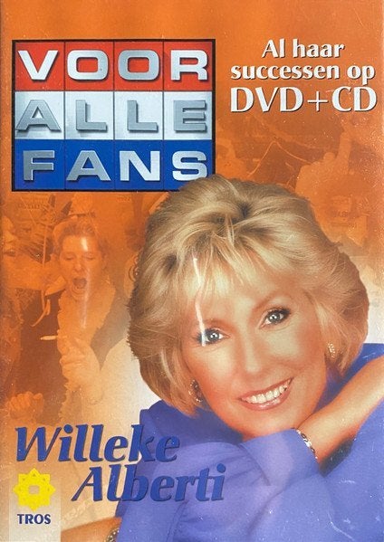 Voor Alle Fans - Willeke Alberti DVD +CD, Alle leeftijden, Verzenden, Zo goed als nieuw, Concert