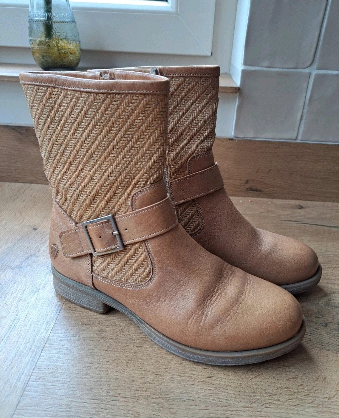 JJ Footwear laarzen Maat 37, Kleding | Dames, Lage of Enkellaarzen, Ophalen of Verzenden, Gedragen, Bruin
