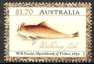 635 Australië 2026 WB Goulds Sketchbook, Verzenden, Gestempeld