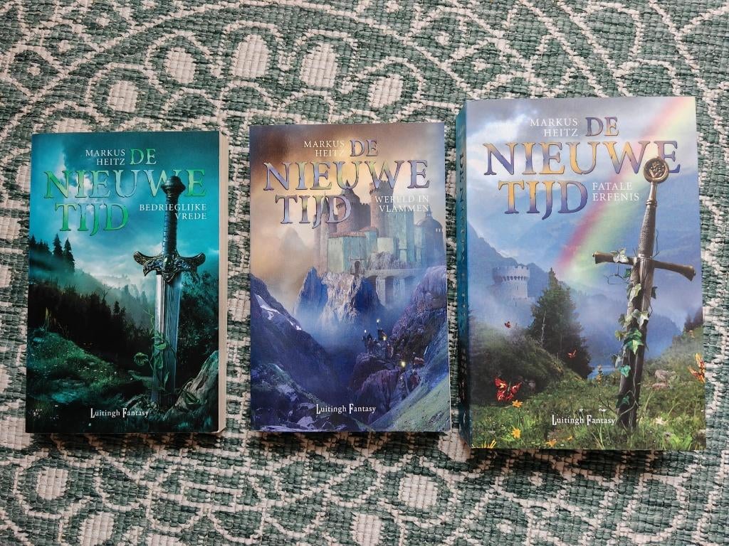 Markus Heitz - De Nieuwe Tijd – Trilogie (3 boeken), Ophalen of Verzenden, Gelezen, Markus Heitz