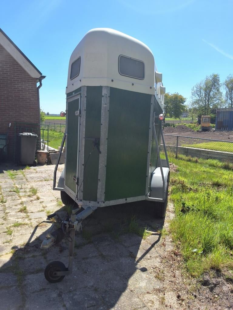 1,5 paarden trailer. Altijd onderdak gestaan, Dieren en Toebehoren, Paarden en Pony's | Overige Paardenspullen, Ophalen of Verzenden