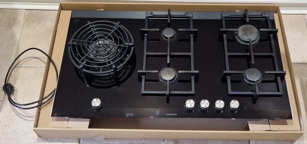 Gaskookplaat Siemens ER926ST90N/02 Inbouw/Opbouw, Witgoed en Apparatuur, Kookplaten, Ophalen, Gebruikt, Inbouw, Gas