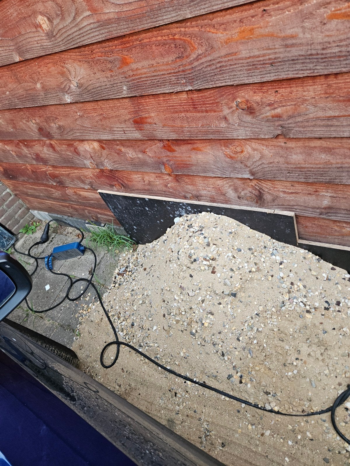 2 à 3 kruiwagens betonzand gratis af te halen, Tuin en Terras, Ophalen of Verzenden