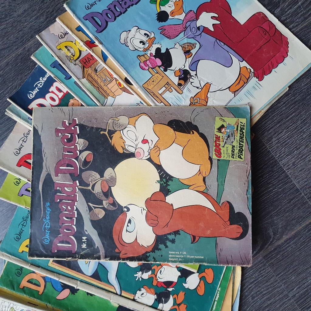 Donald duck jaargang 1981, Boeken, Stripboeken, Complete serie of reeks, Ophalen of Verzenden, Gelezen