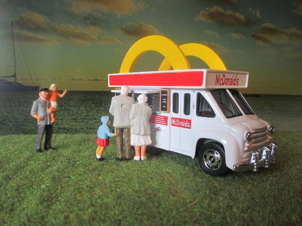 1948 Dodge Route Van McDonalds - MBX YYM36839 FOOD TRUCK, Ophalen of Verzenden, Nieuw, Bus of Vrachtwagen, Overige merken