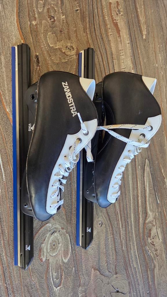 Zandstra Noor schaatsen, klapmechanisme, z.g.a.n., Ophalen, Klapschaats, Zandstra, Zo goed als nieuw