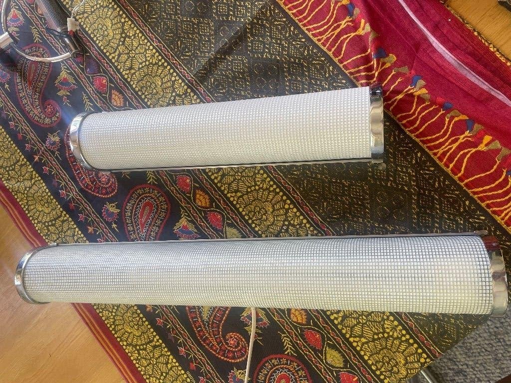 badkamerverlichting, Overige fittingen, Ophalen of Verzenden, Zo goed als nieuw, Glas
