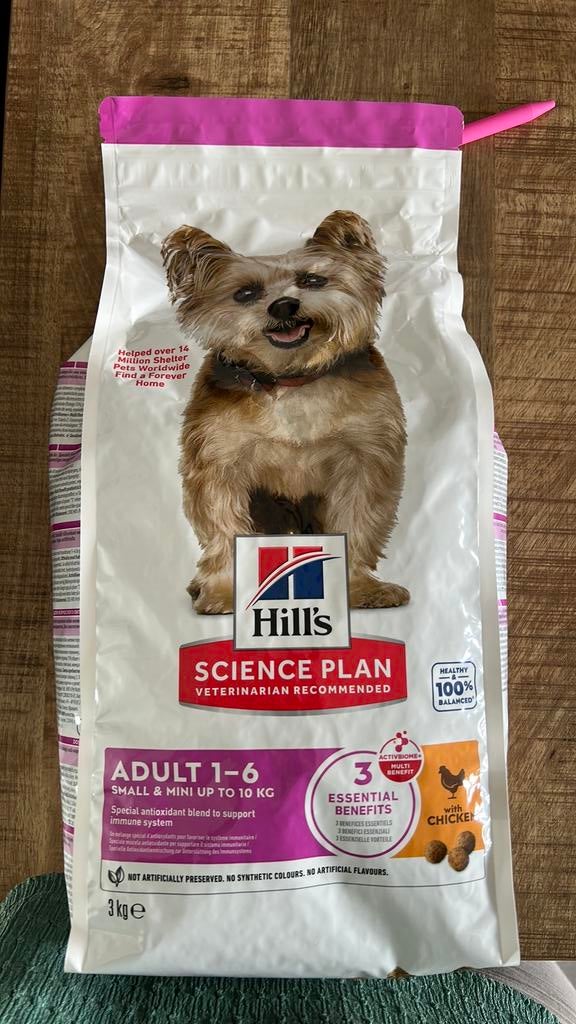 Hills adult hondenvoer voor een kleine hond tot 10 kilo, Ophalen of Verzenden, Hond