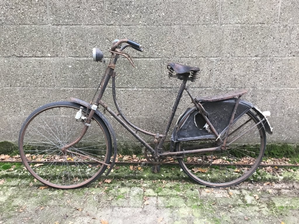 Fiets oldtimer, Ophalen