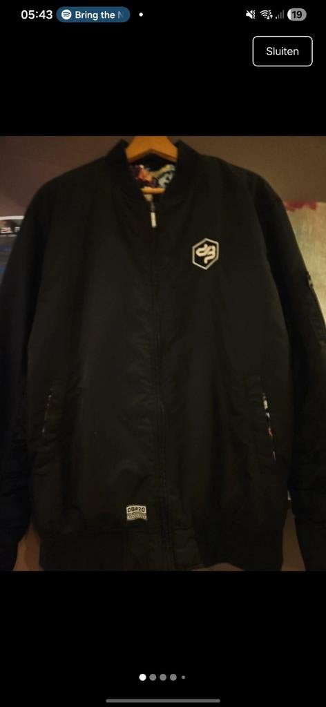 Limited Edition 20 Years of Decibel Outdoor Bomber - Maat XL, Zwart, Ophalen of Verzenden, Decibel Outdoor, Maat 56/58 (XL)