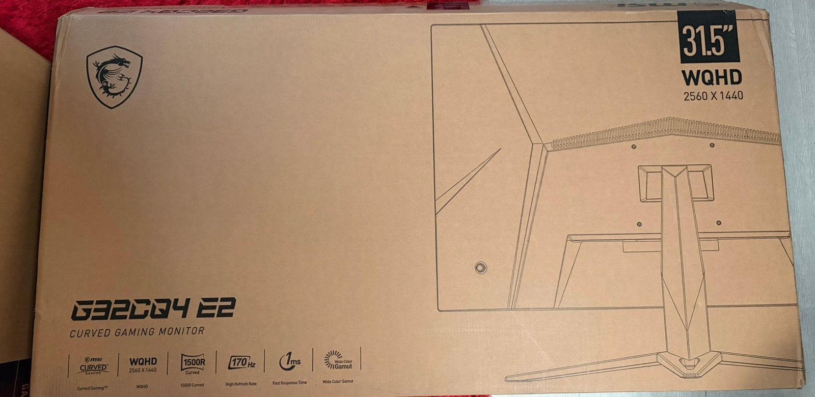 MSI Gaming minitor IPS, IPS, Minder dan 1 ms, Zo goed als nieuw, Ingebouwde speakers